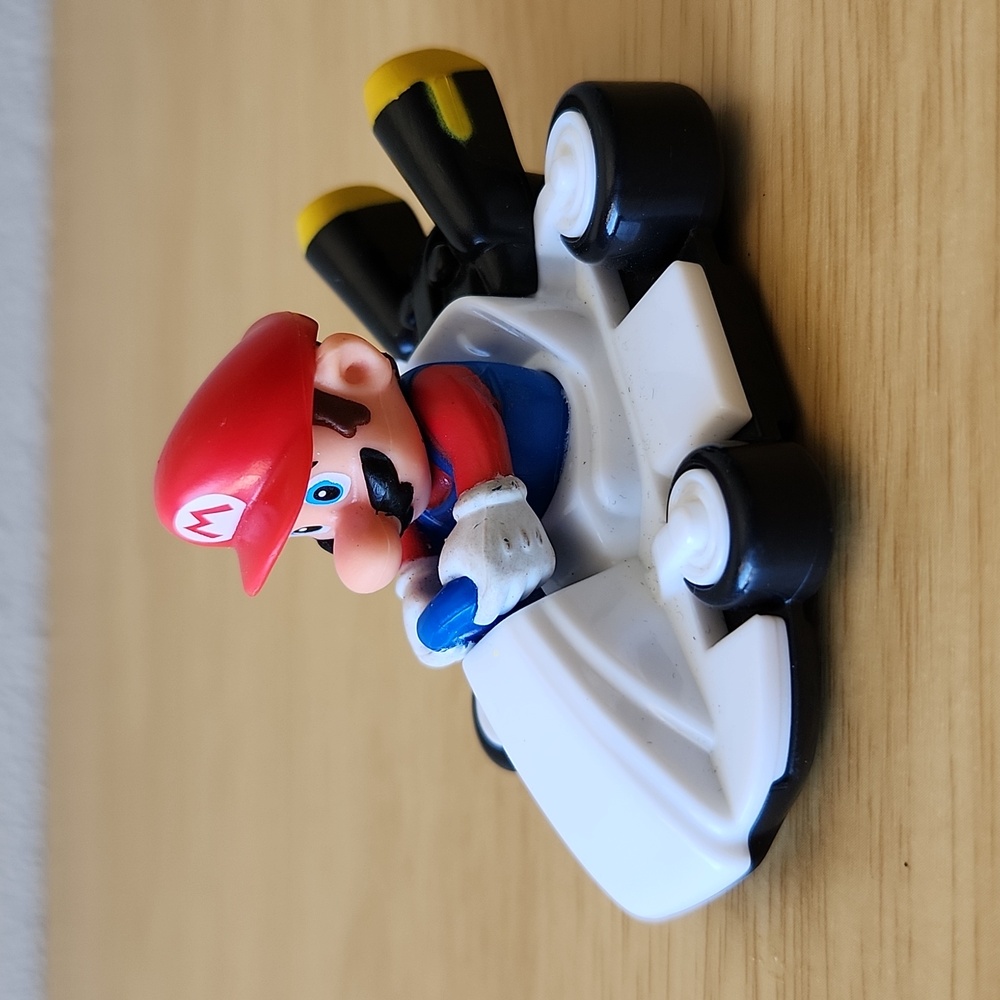 Nintendo McDonalds Toy Mario Figure in Racing MarioKart 2022